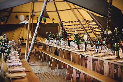 Your Wedding Tipi Hire Venue